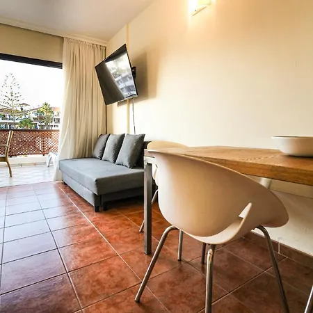 On Floor With Heated Pool In Golf Del Sur Apartment San Miguel de Abona
