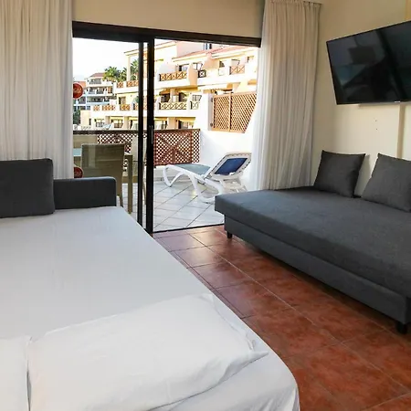 On Floor With Heated Pool In Golf Del Sur Apartment *