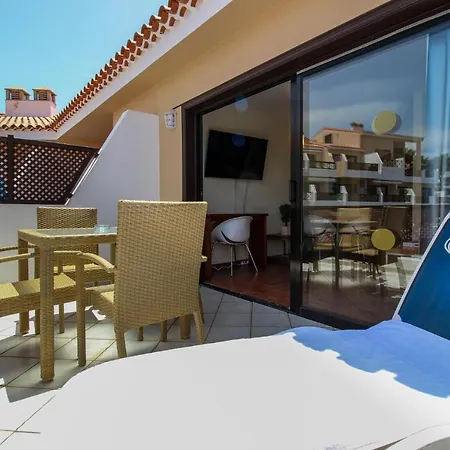 On Floor With Heated Pool In Golf Del Sur Appartement San Miguel de Abona